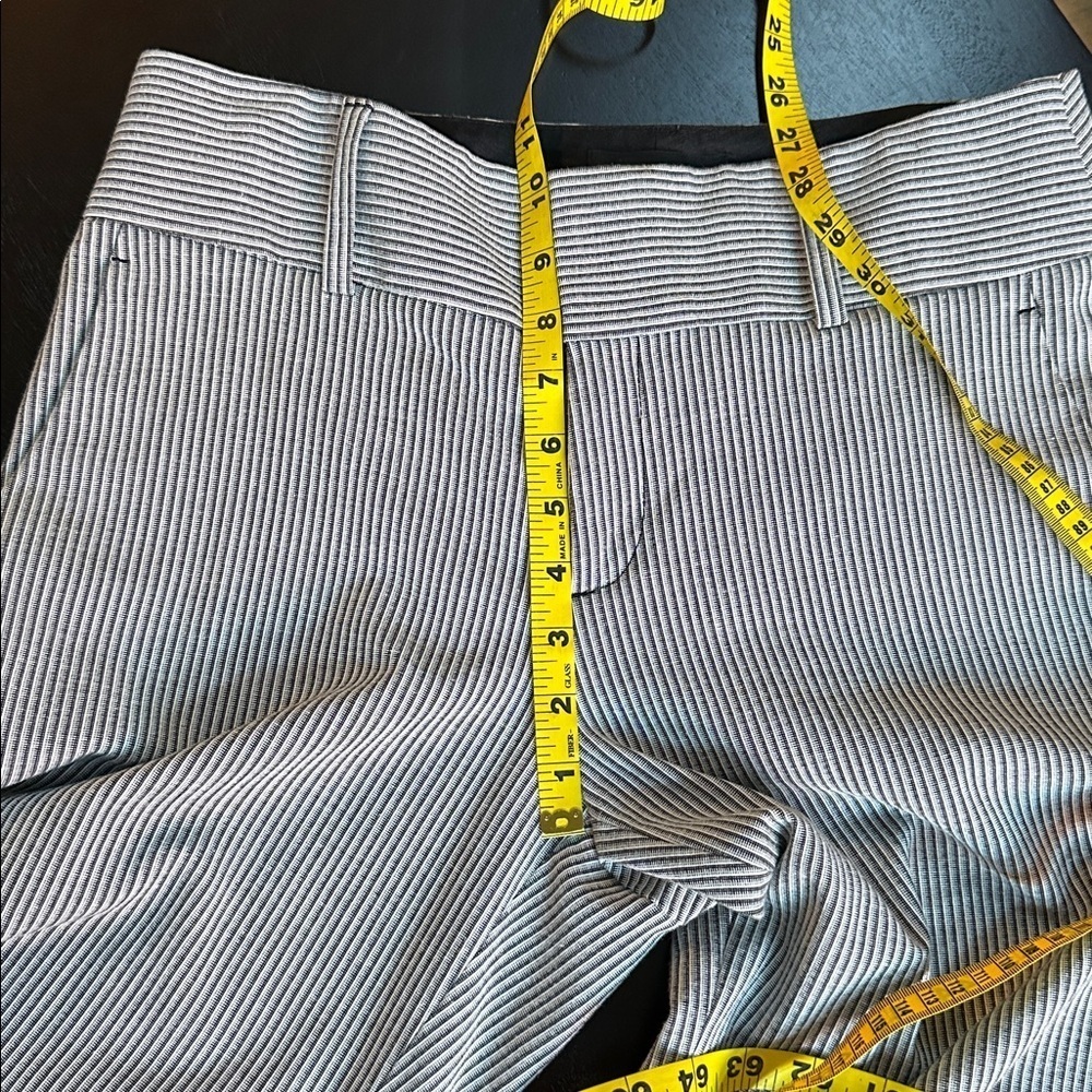 Banana Republic Factory striped cropped trouser pants - Picture 7 of 11